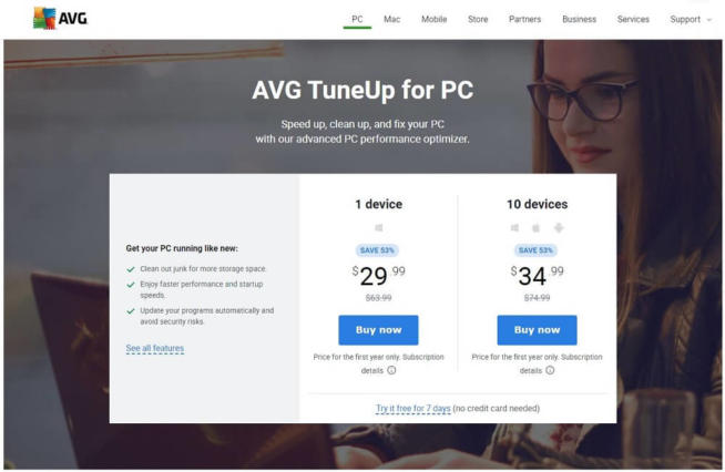 AVG PC TuneUp