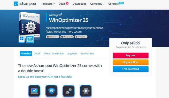 Ashampoo WinOptimizer 25