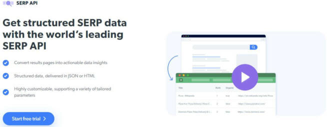 Bright Data SERP API