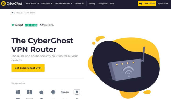 CyberGhost Netgear Router