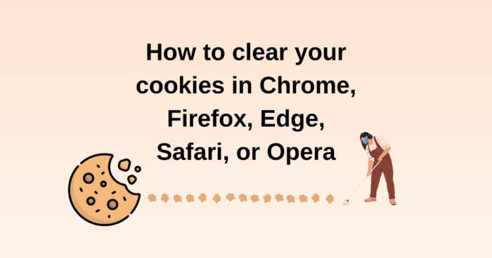 How to clear your cookies in Chrome