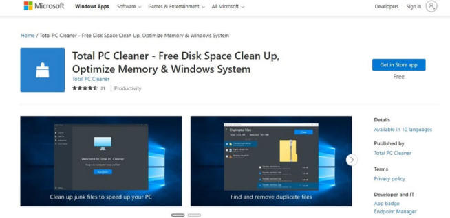 Microsoft Total PC Cleaner