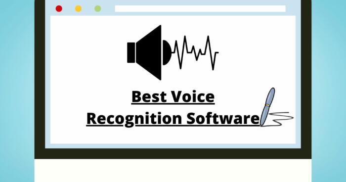 Best Voice Recognition Software