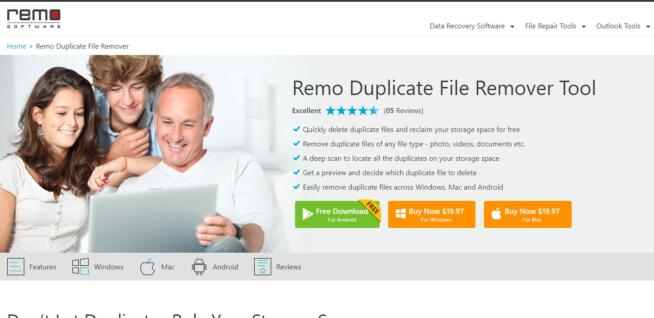 Remo Duplicate File Remover