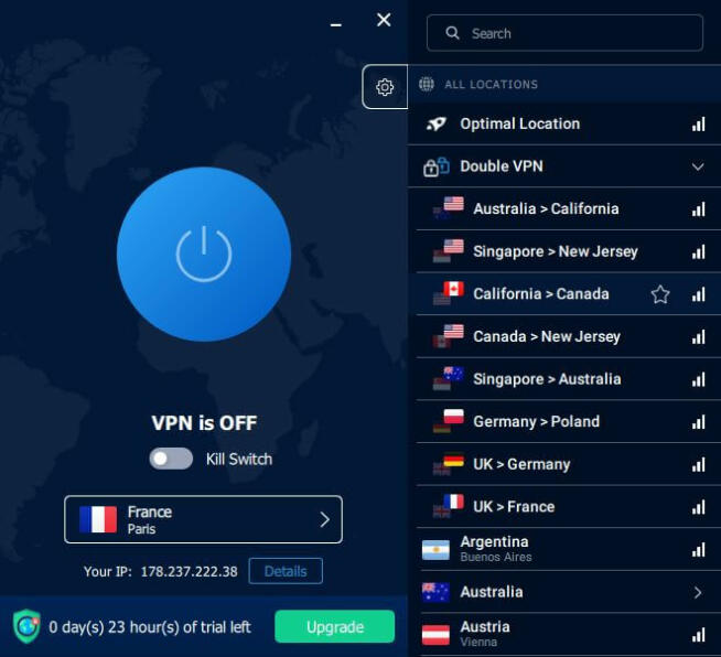 VeePN Double VPN
