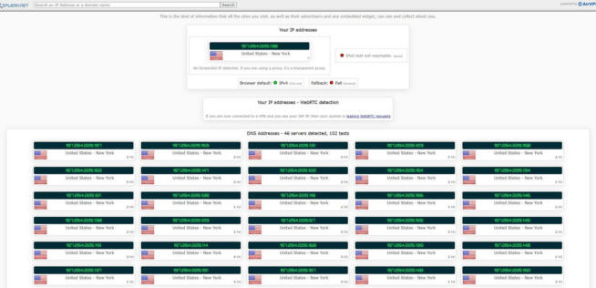 VeePN IP Leak Test 2