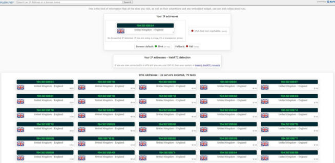 VeePN IP Leak Test 3