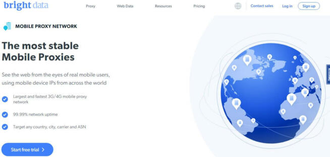 Bright Data Mobile Proxy