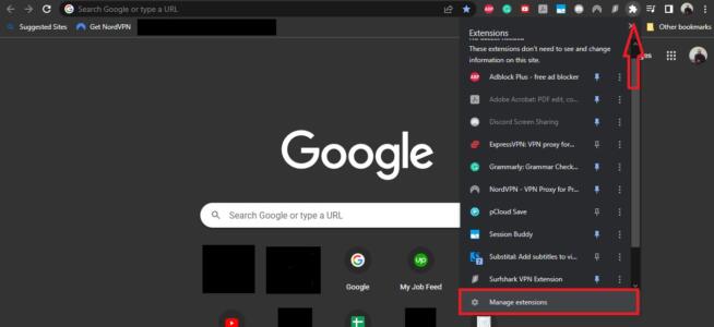 Chrome Extensions Disable