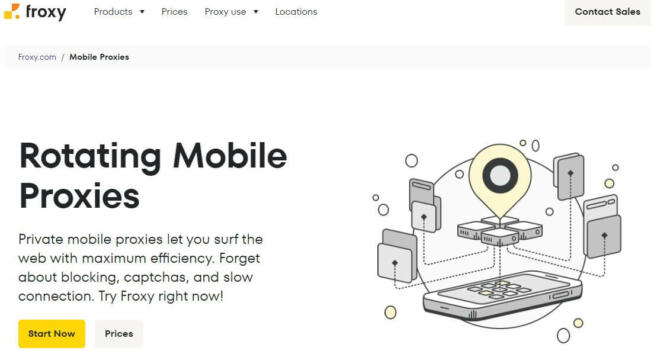 Froxy Mobile Proxy