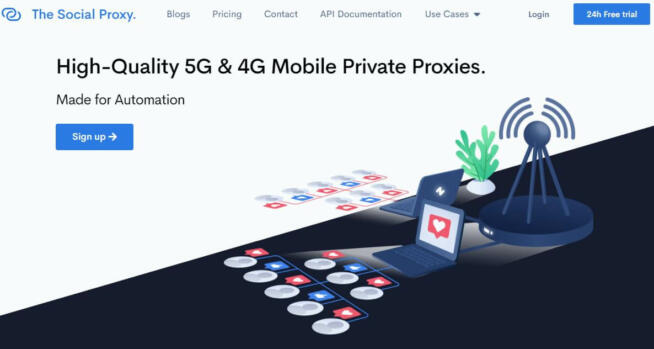 The Social Proxy Mobile Proxy