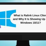 What is Ralink Linux Client and Why It Is Showing Up in Windows 10/11?