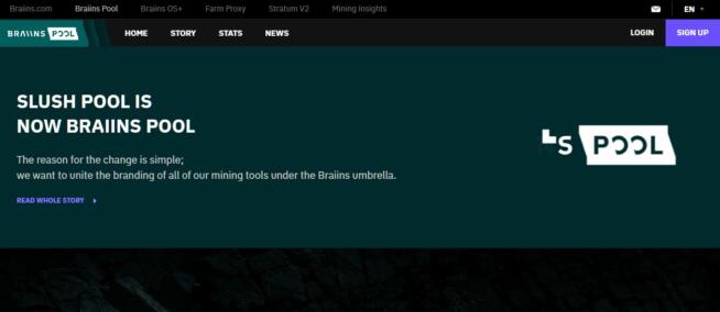 Braiins Bitcoin Mining Pool