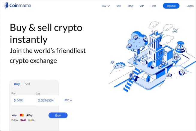 Coinmama Crypto Exchanges