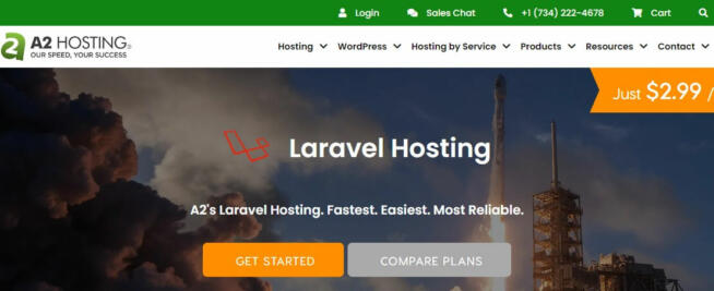 A2 Hosting Laravel hosting