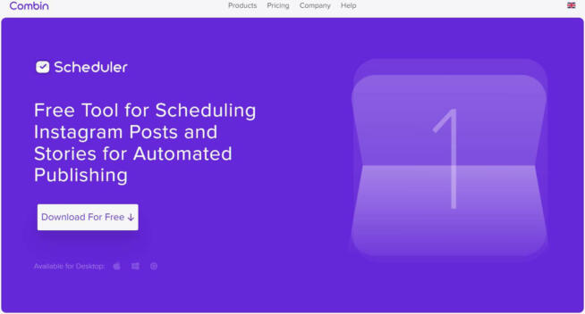 Combin Free Instagram Post Scheduler