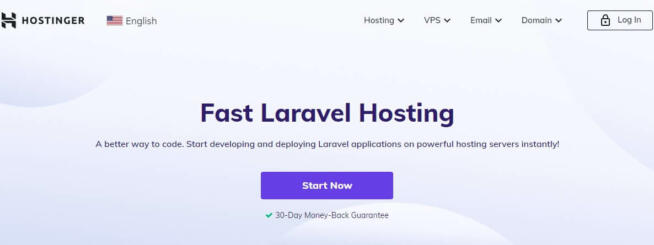Hostinger Laravel hosting