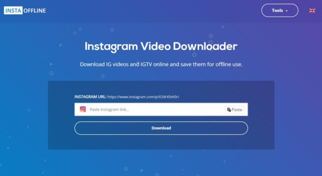 Instaoffline Instagram Reel Downloading