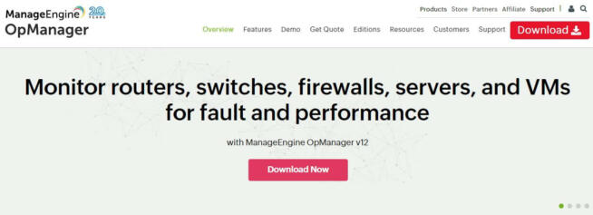 ManageEngine OpManager Network Testing Tool