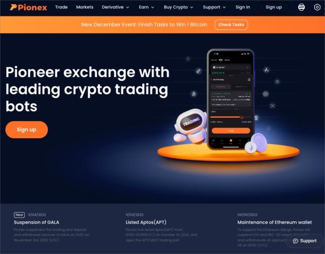 Pionex Crypto Trading signals provider