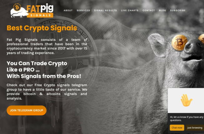 FatPigSignals Crypto Trading signals provider