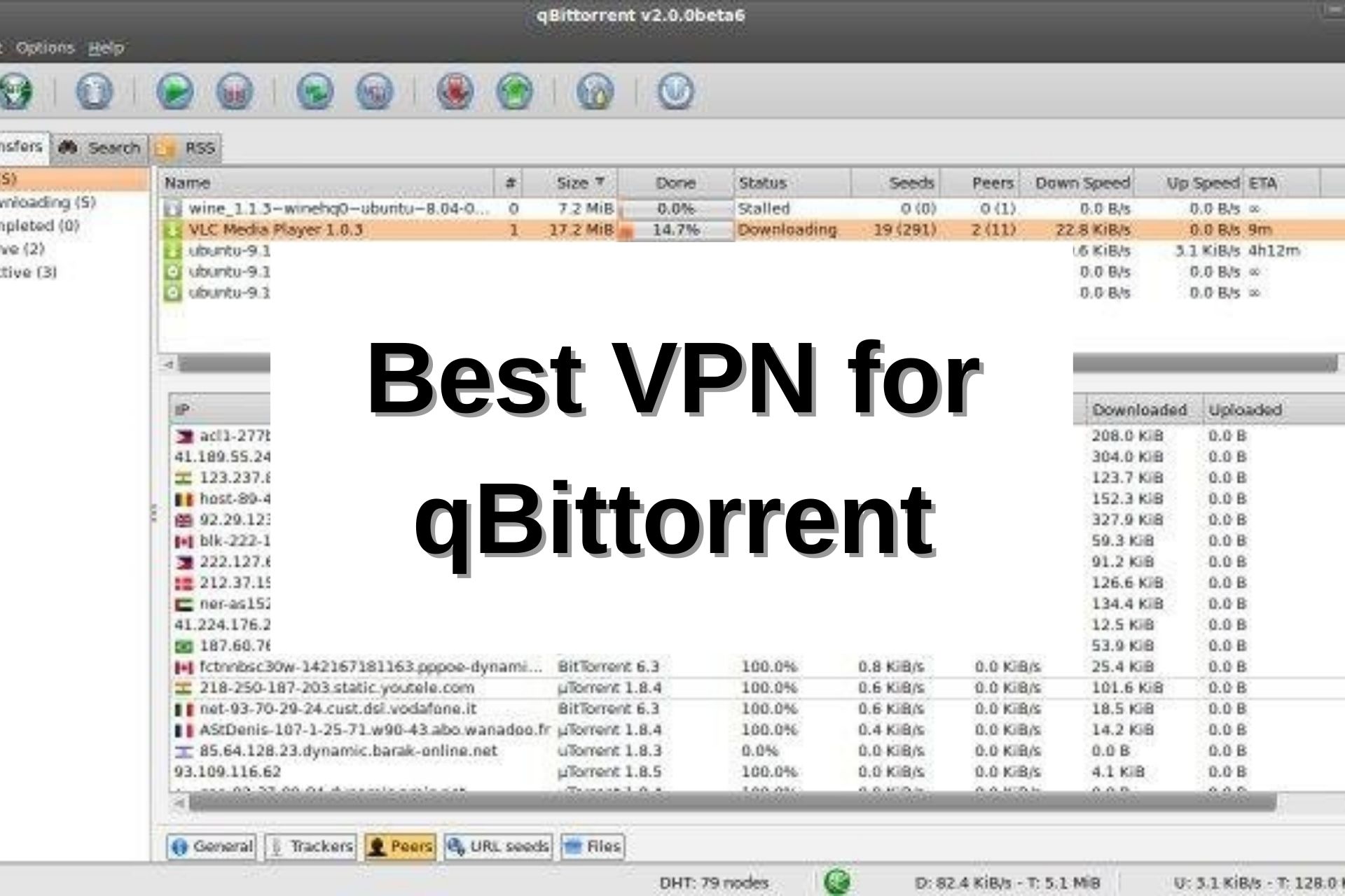 Best VPN for qBittorrent