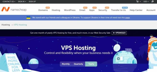 Namecheap VPS