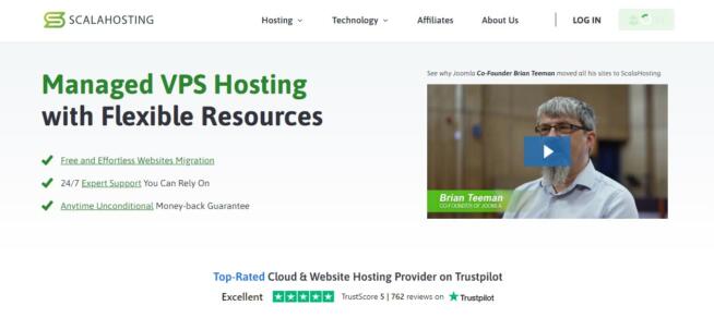 Scala Hosting Reseller VPS