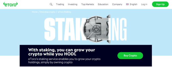 eToro Staking