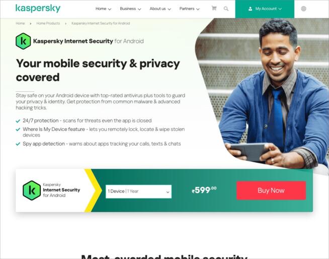 kaspersky for android