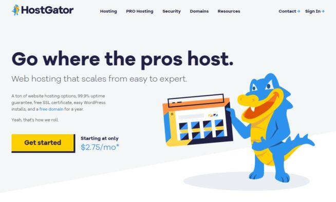 HostGator Node.js Hosting Provider