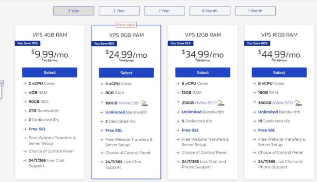 InMotion Pricing