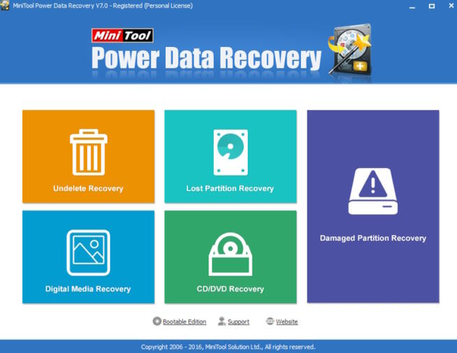 MiniTool Power Data Recovery Software For Windows