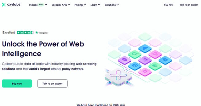 Oxylabs SEO proxy provider