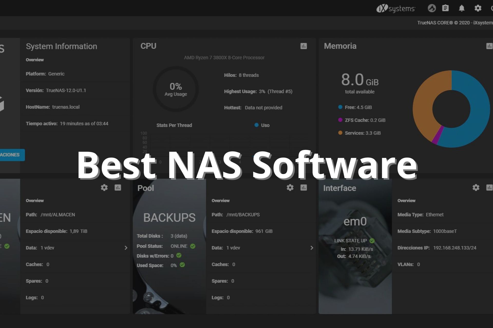 10 Best NAS Software in August (2024)
