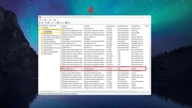 NordVPN Install Certificate 2