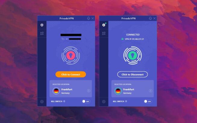 PrivadoVPN App