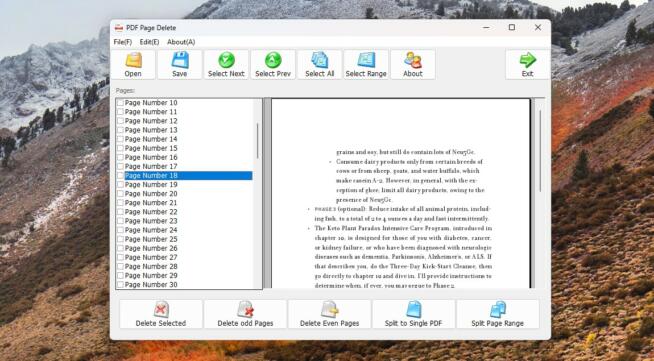PDFZilla PDF Cutter