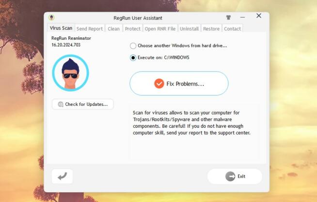 UnHackMe Virus Scan