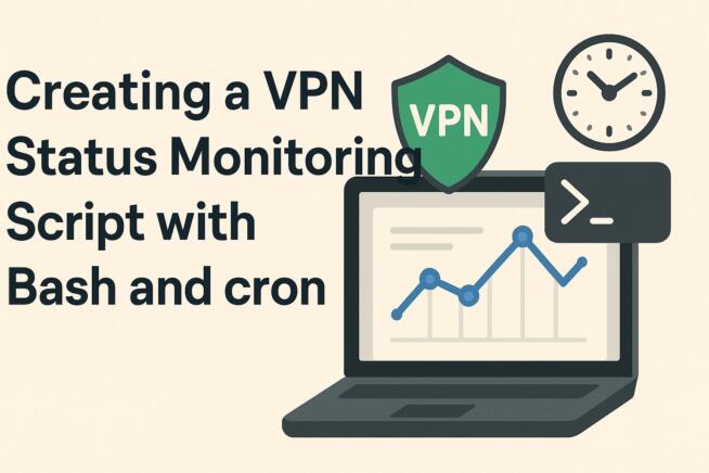 Creating a VPN Status Monitoring Script with Bash and cron
