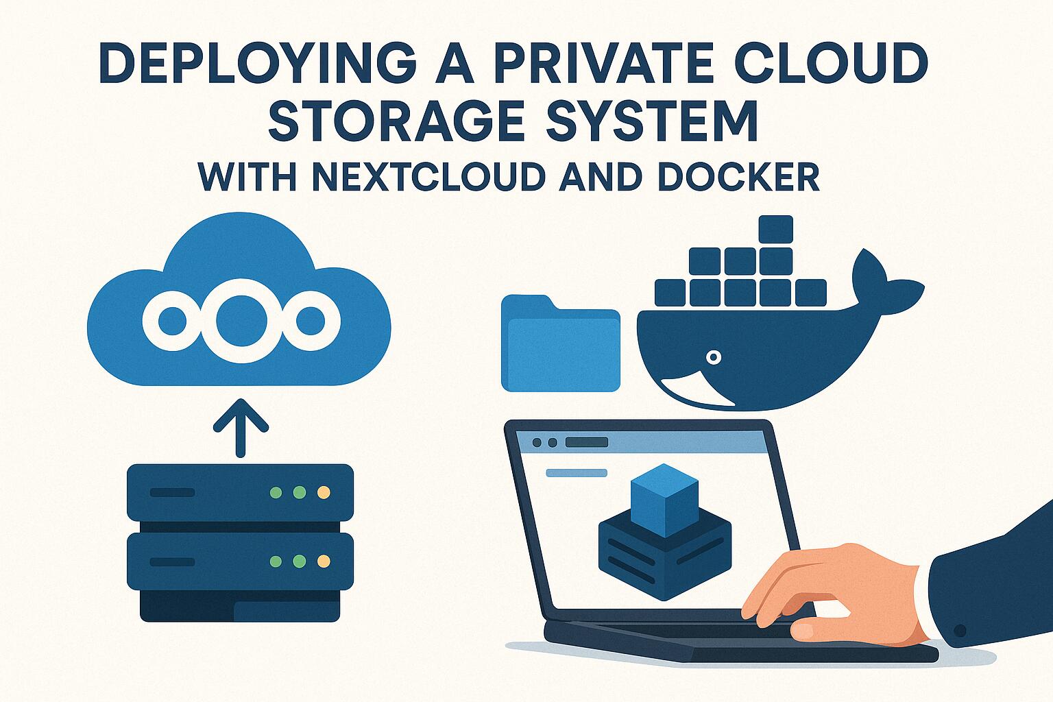 Deploying a Private Cloud Storage System with Nextcloud and Docker