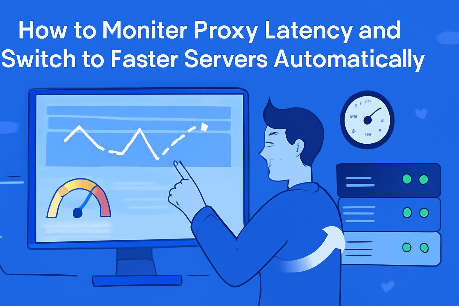 How to Monitor Proxy Latency and Switch to Faster Servers Automatically