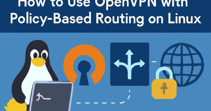 How to Use OpenVPN with Policy-Based Routing on Linux
