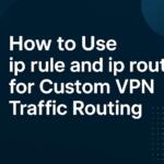 How to Use ip rule and ip route for Custom VPN Traffic Routing