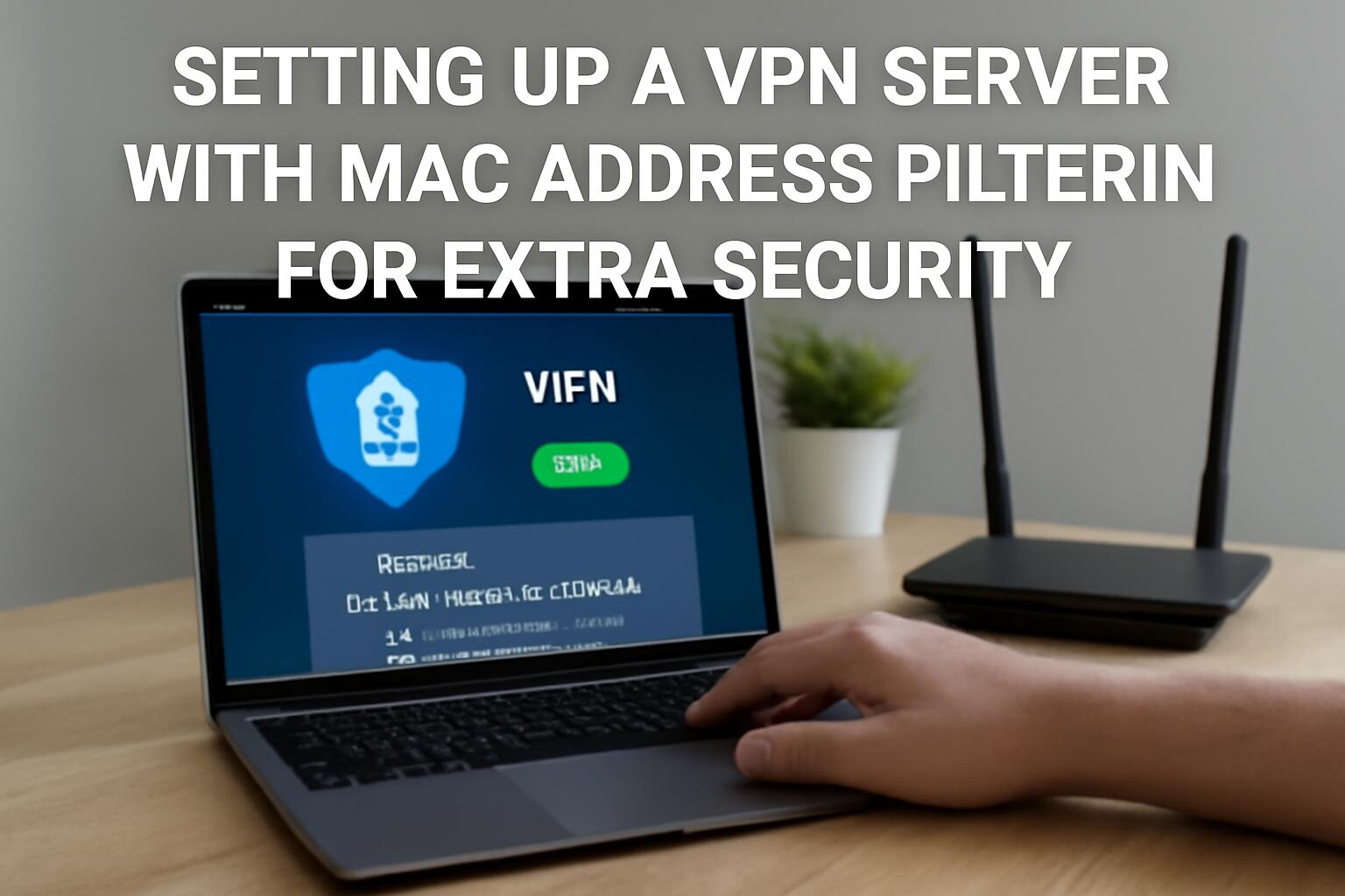 Setting Up a VPN Server with MAC Address Filtering for Extra Security