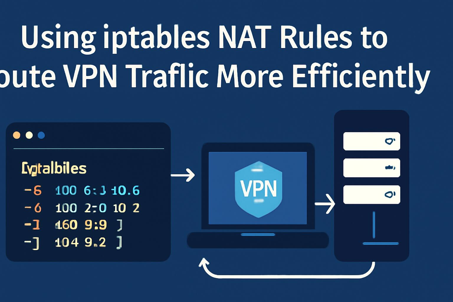 Using iptables NAT Rules to Route VPN Traffic More Efficiently