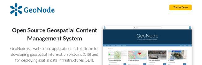 GeoNode residential proxies homepage screenshot