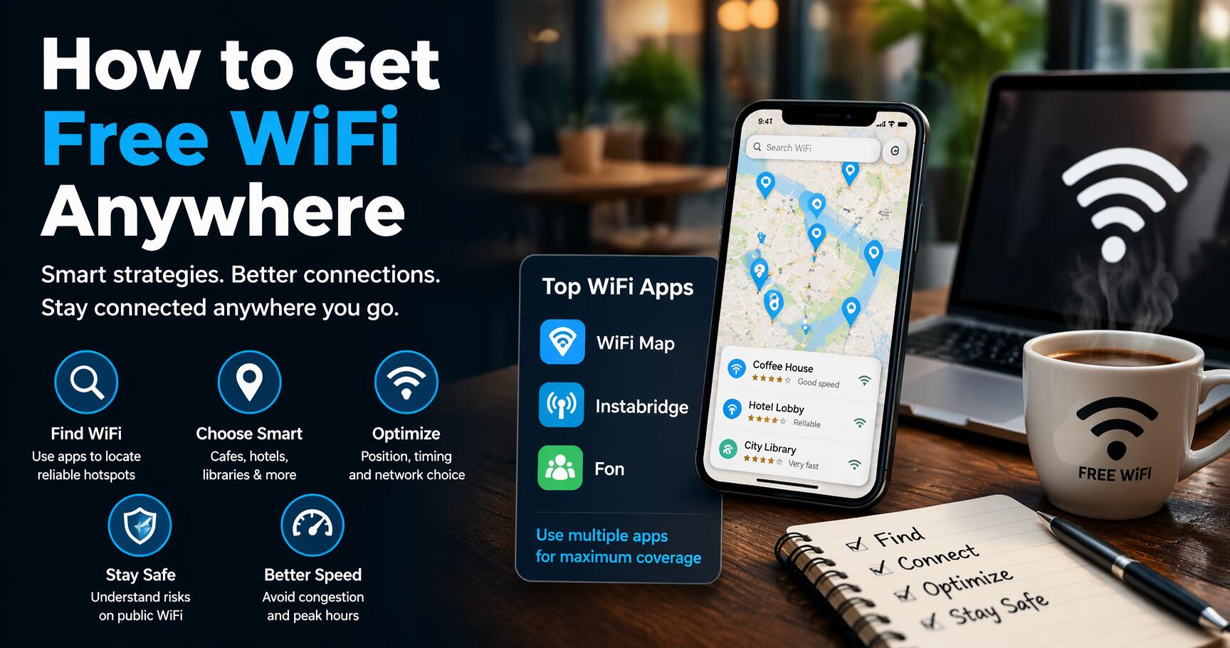 How to get free Wifi anywhere