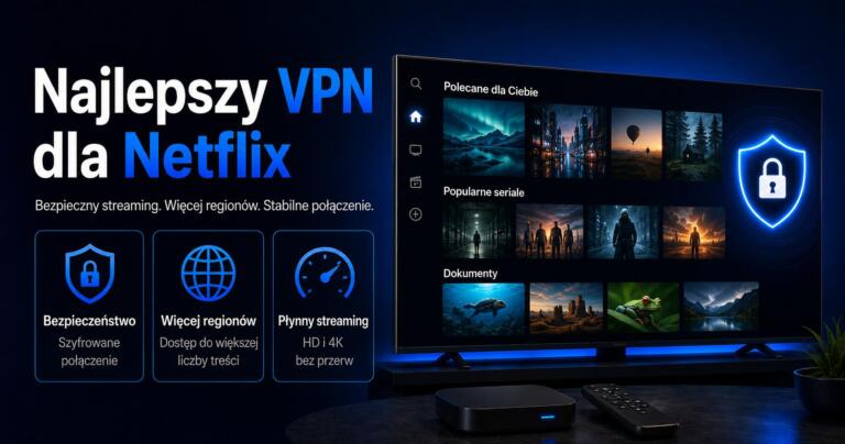 Najlepszy VPN dla Netflixa