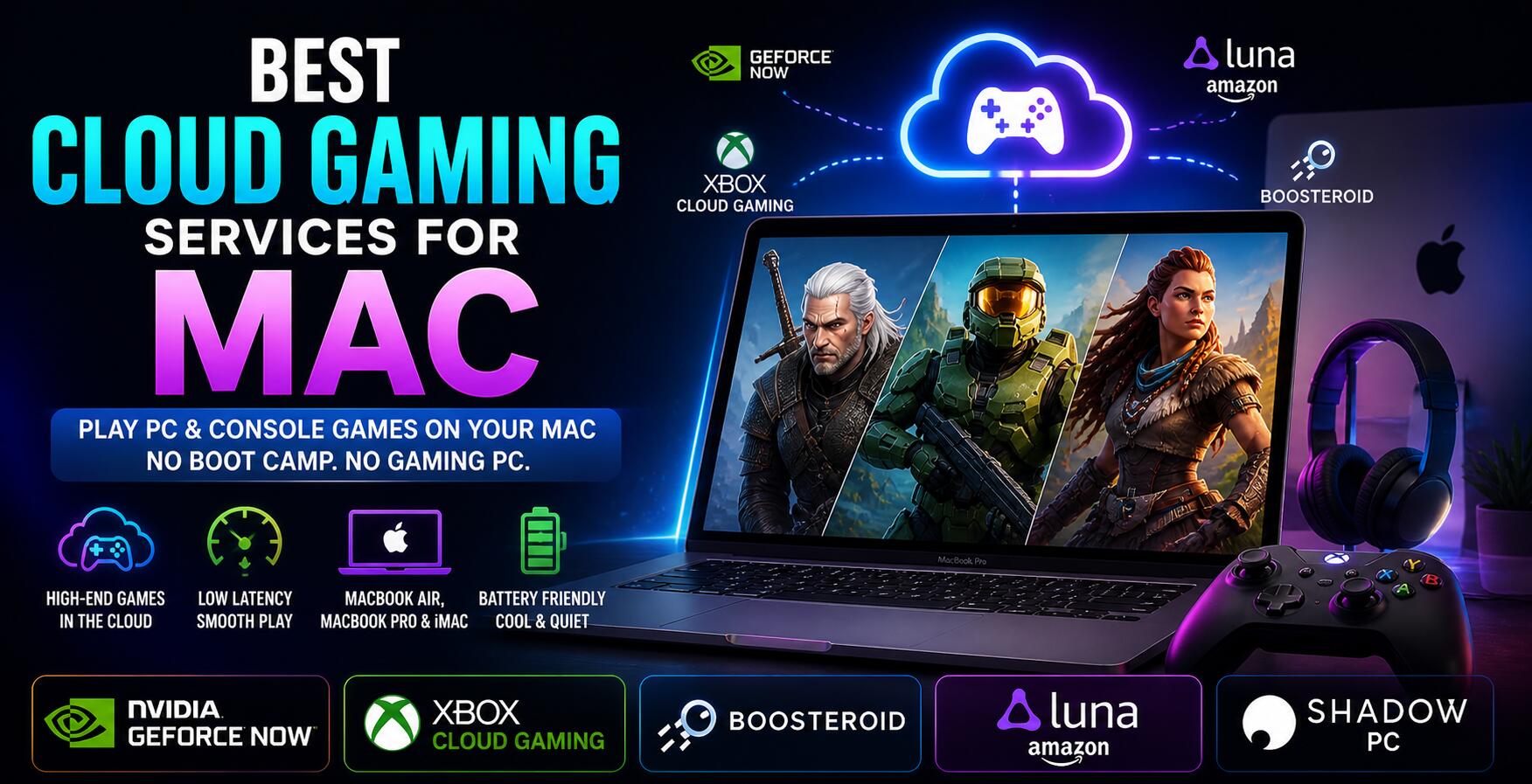 Best Cloud Gaming Services for Mac